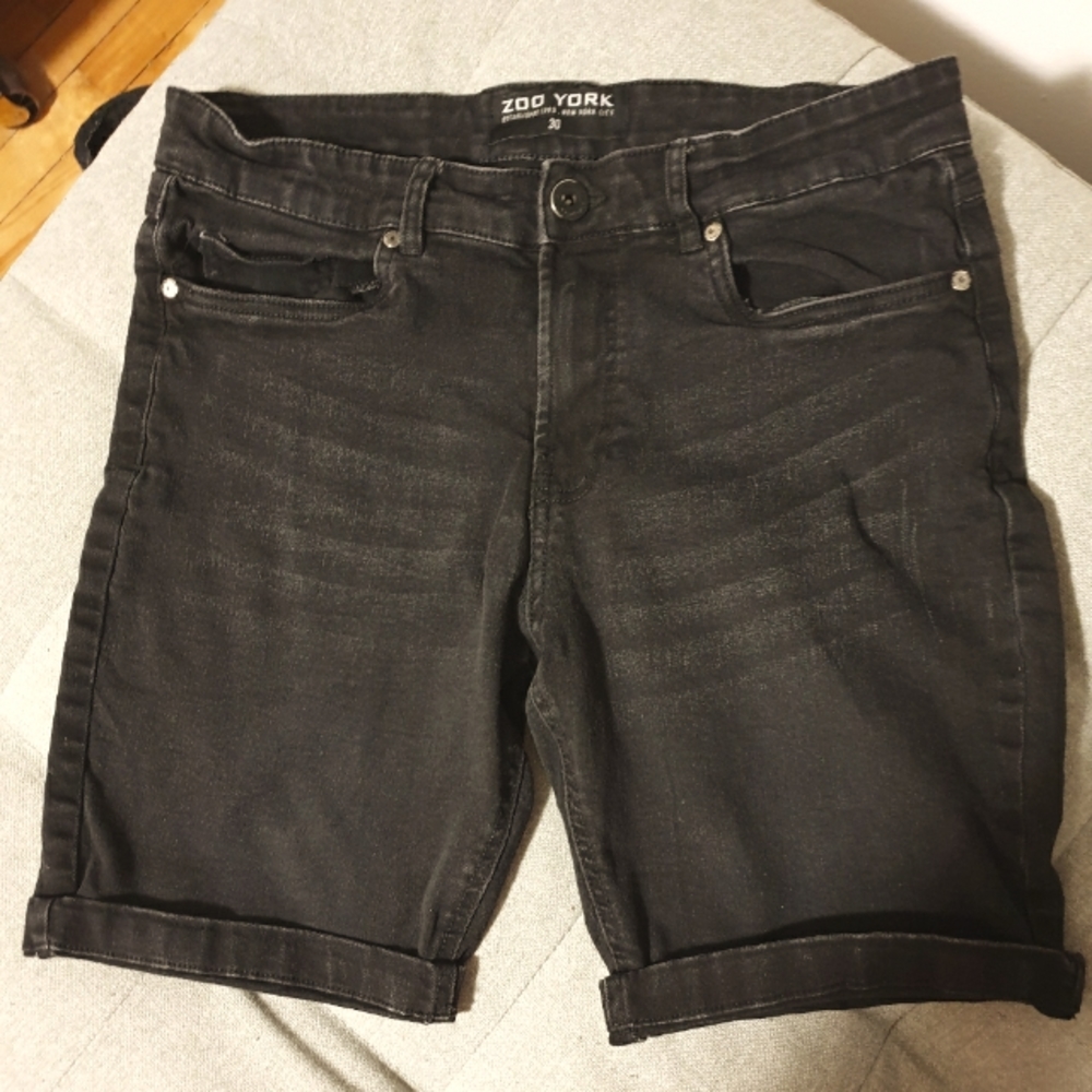Zoo York - Black Denim Jean Shorts